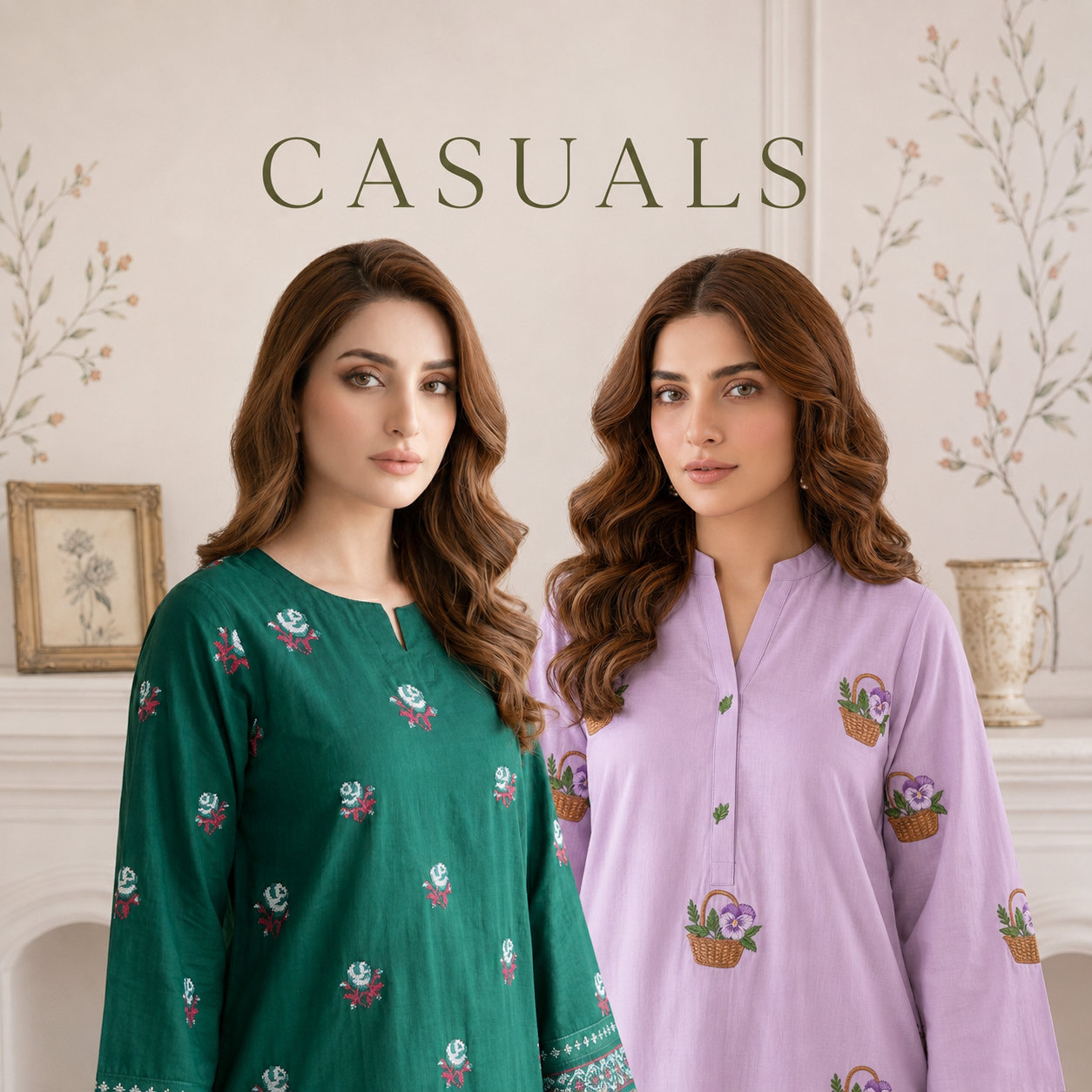Casual Pakistani women's clothing collection by ILHAM PREMIUM